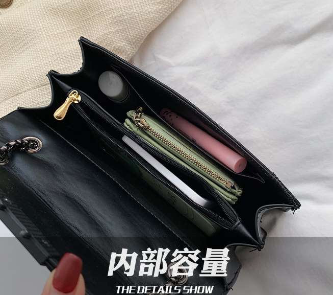 Small Square Chain Crossbody Bag