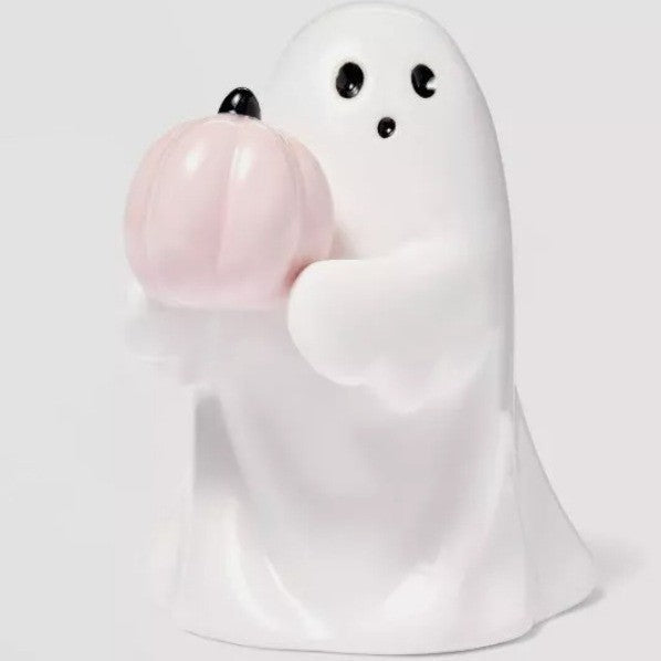 Spooky Ghost Figurine with Charm