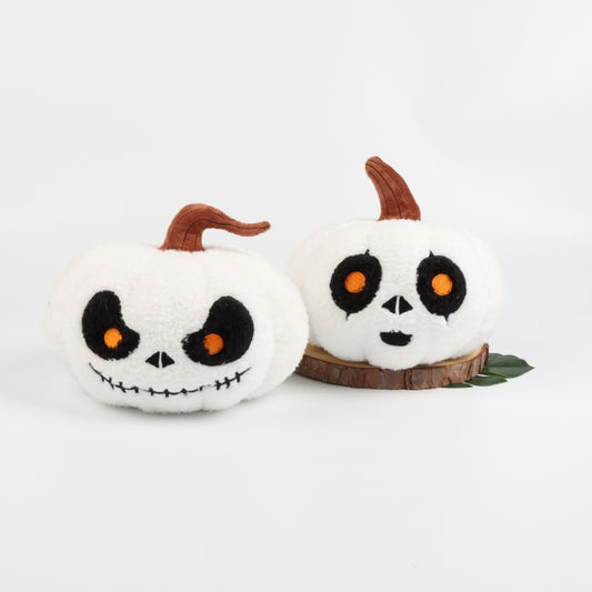 Halloween Pumpkin Ghost Plush Pillow