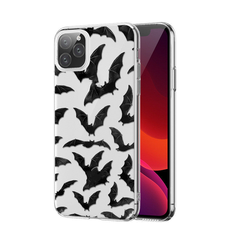 Halloween Transparent Phone Case for iPhone