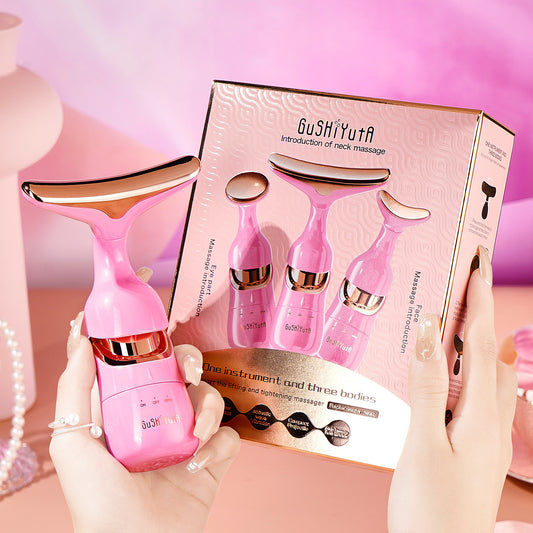 3-in-1 Ultrasonic Facial & Body Massager