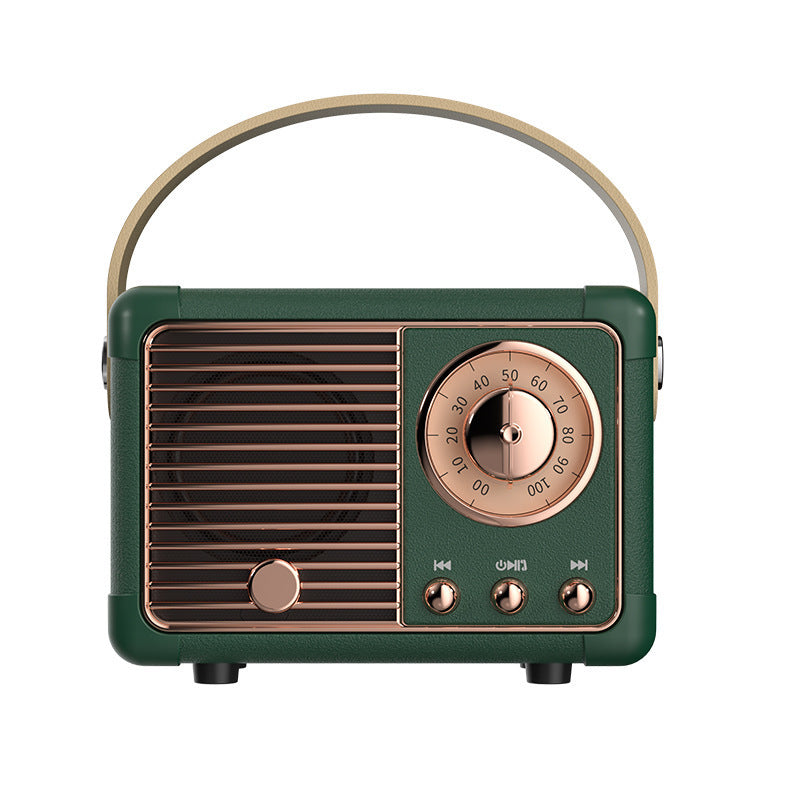 Retro Bluetooth Speaker – Portable Wireless Audio