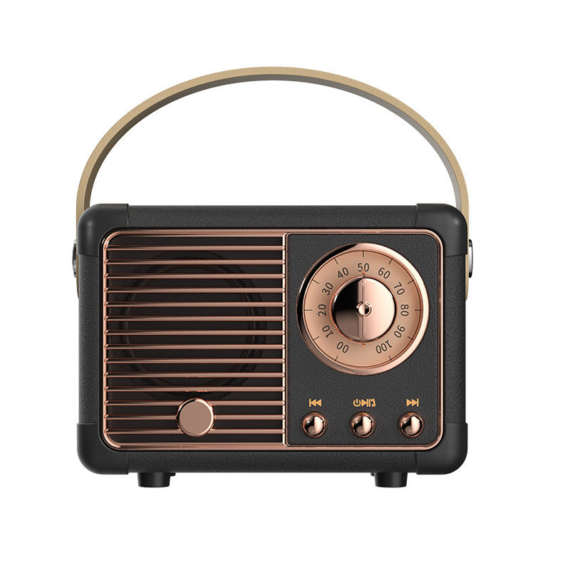 Retro Bluetooth Speaker – Portable Wireless Audio