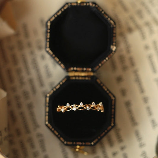 Elegant S925 Silver Statement Ring