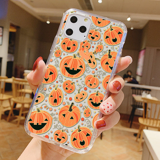 Halloween Transparent Phone Case for iPhone
