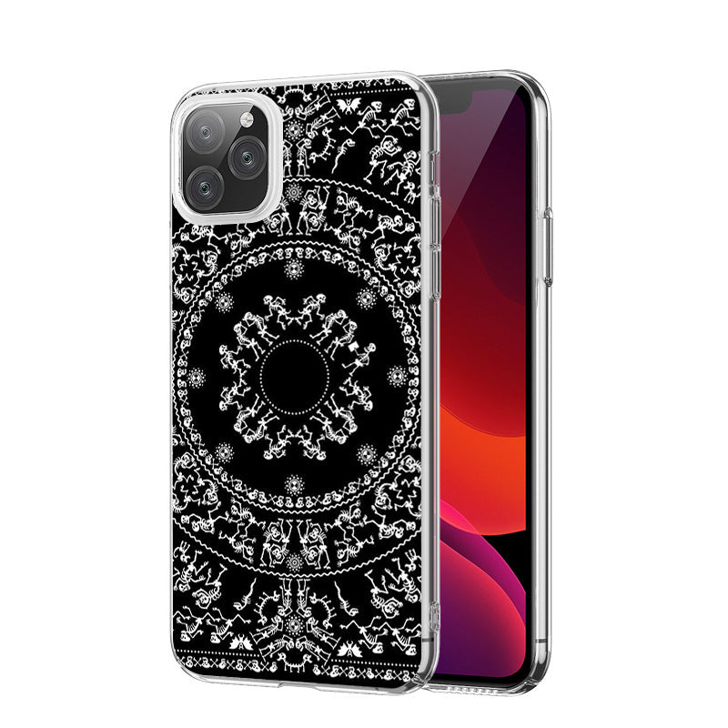 Halloween Transparent Phone Case for iPhone