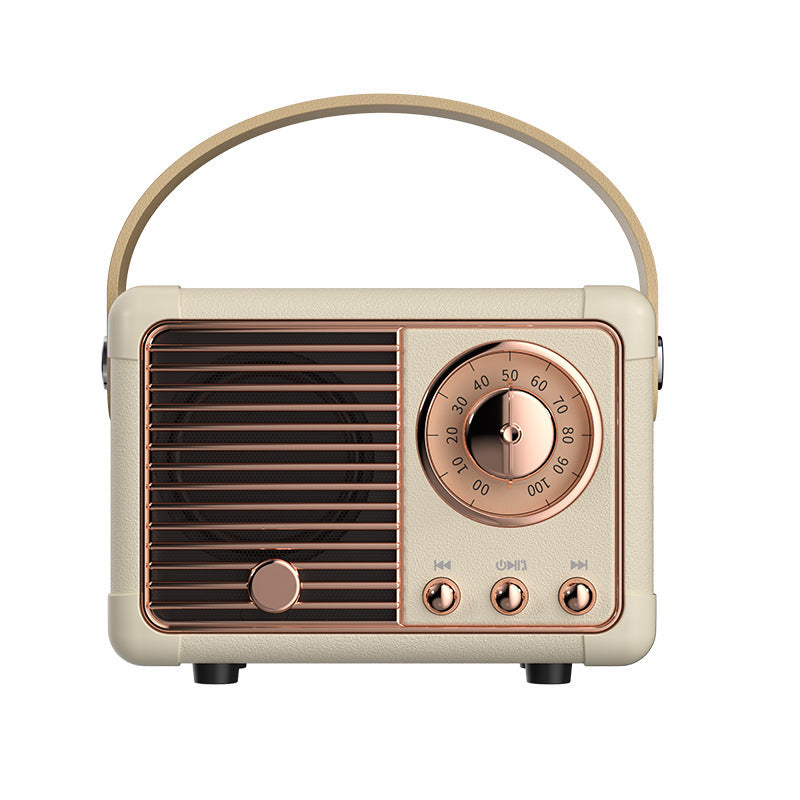 Retro Bluetooth Speaker – Portable Wireless Audio