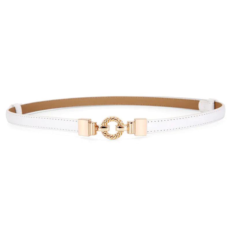 Chic Adjustable Leather Belt