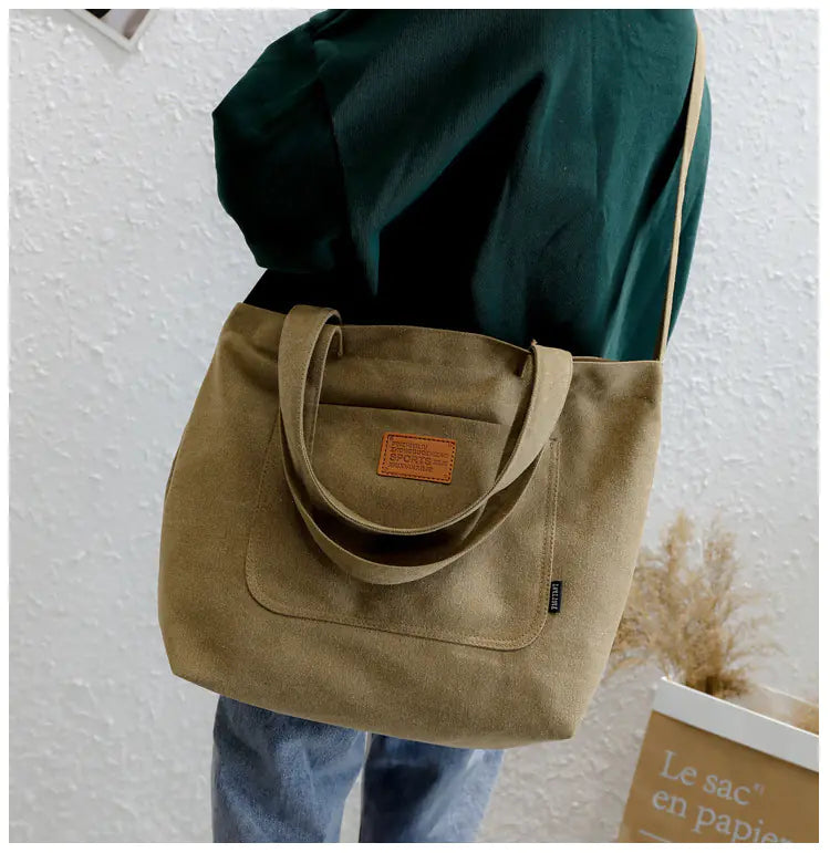 Large Capacity Women's Shoulder Bag - Fashionable Tote