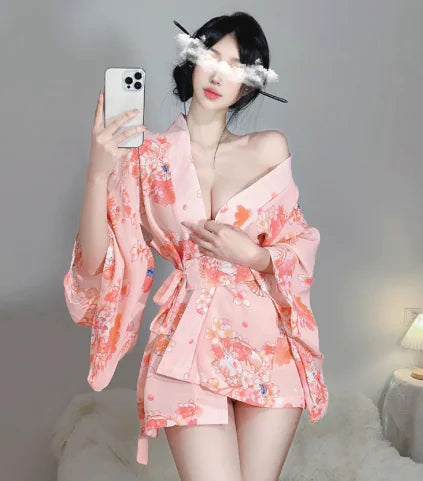 Sakura Kimono Lingerie