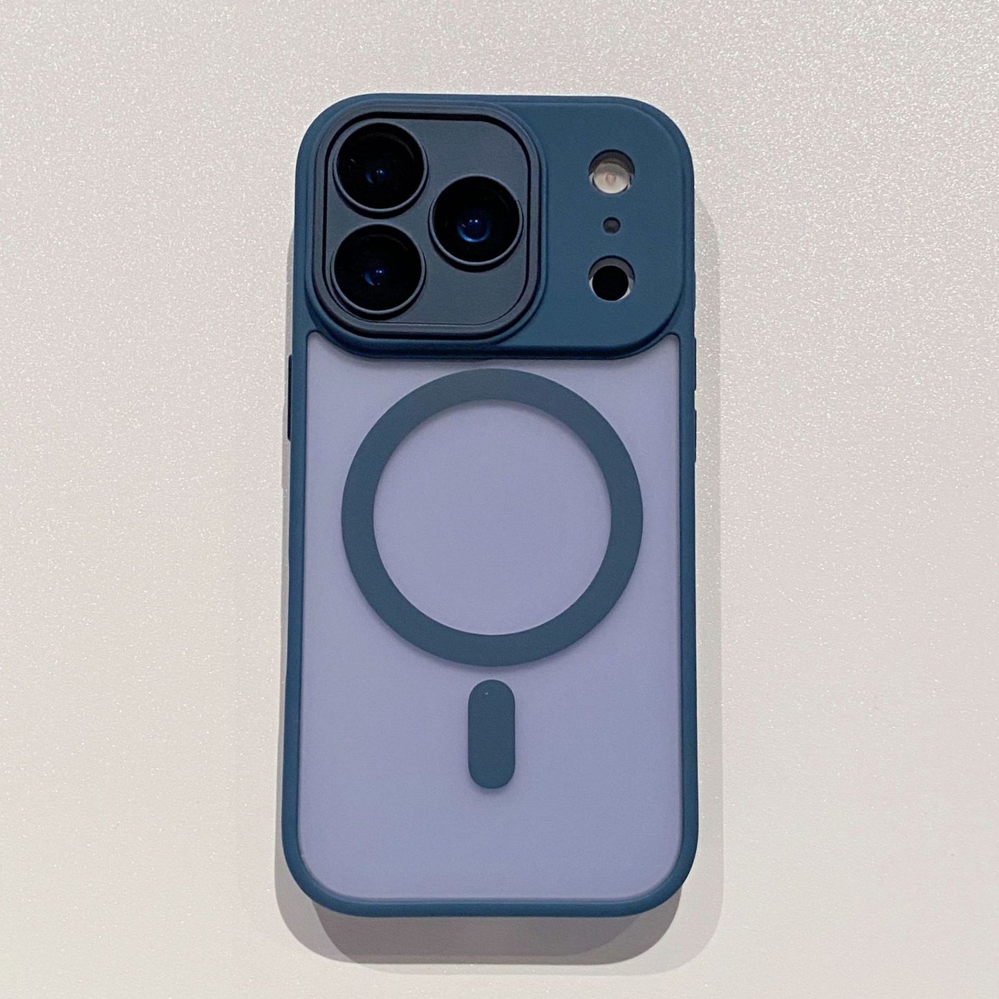 Magnetic Matte Shockproof Phone Case – iPhone 15/16/17 Series