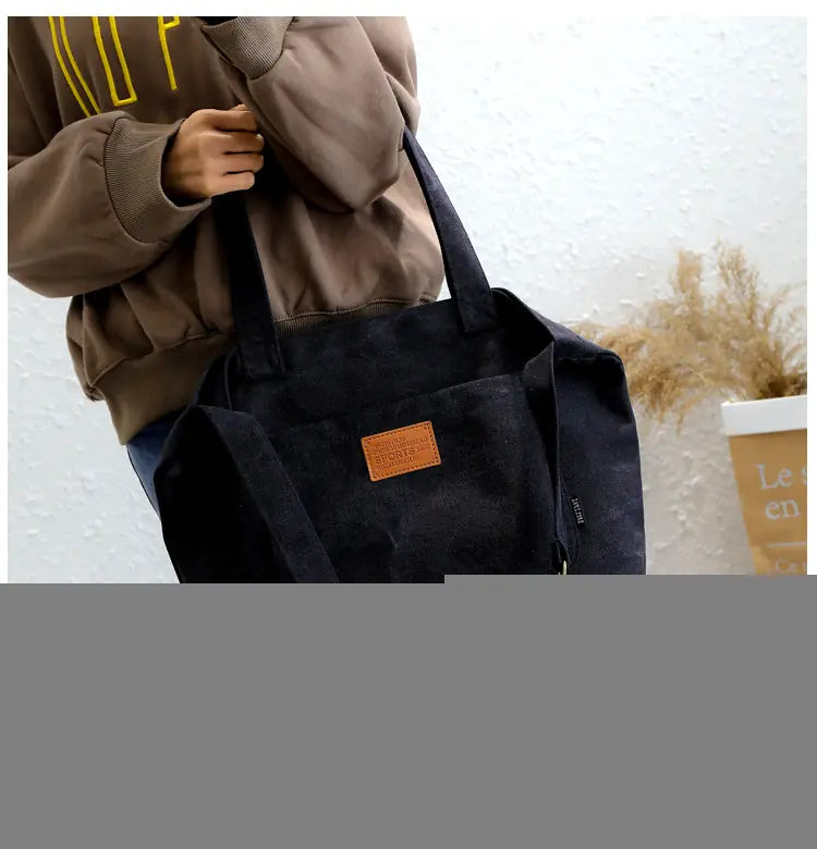 Large Capacity Women's Shoulder Bag - Fashionable Tote