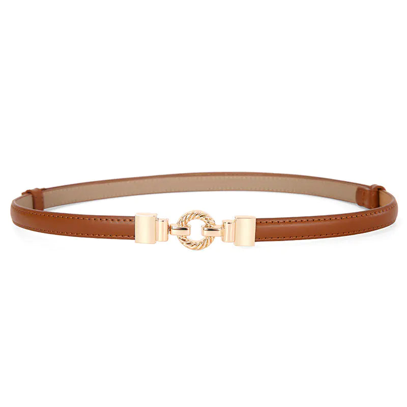 Chic Adjustable Leather Belt