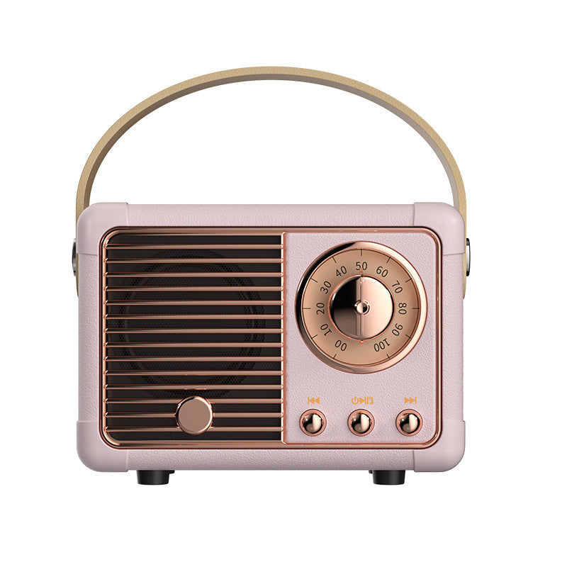 Retro Bluetooth Speaker – Portable Wireless Audio
