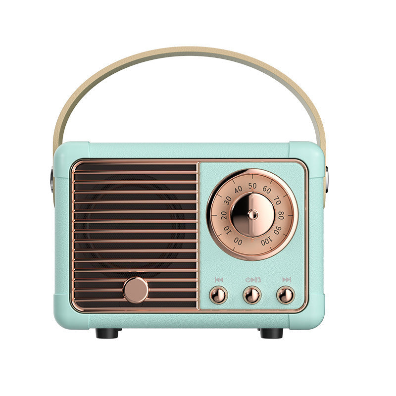 Retro Bluetooth Speaker – Portable Wireless Audio