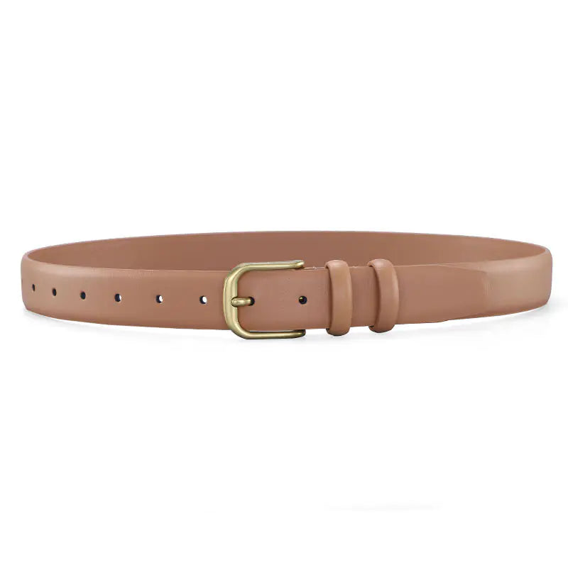 Chic Two-Layer Cowhide Belt