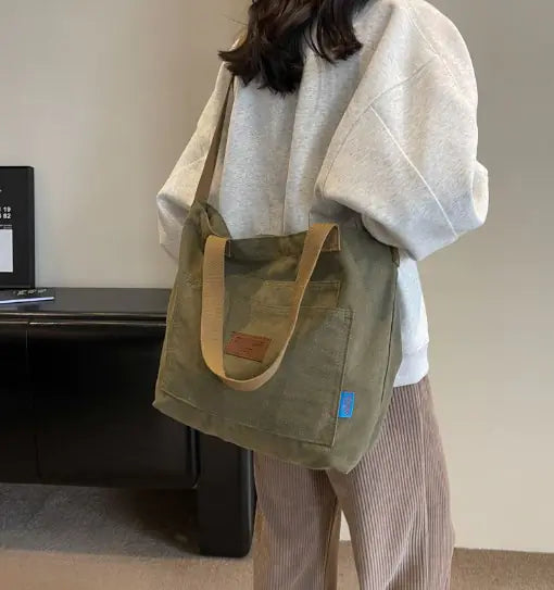 Large Capacity Women's Shoulder Bag - Fashionable Tote