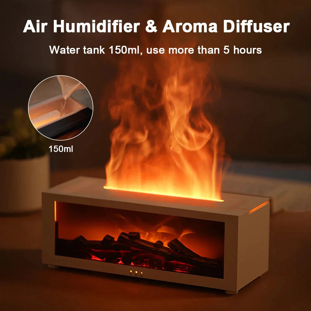 Cozy Flame Aromatherapy Diffuser