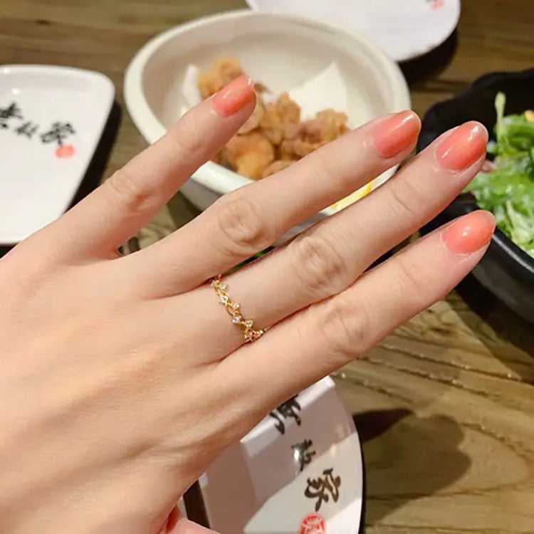 Elegant S925 Silver Statement Ring